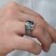 925 sterling silver ring for men