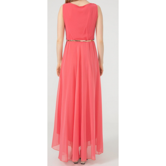 WOMEN'S Long chiffon Rose Dress  ( 4 Dresses package )