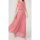 WOMEN'S Long chiffon Pink Dress  ( 4 Dresses package )