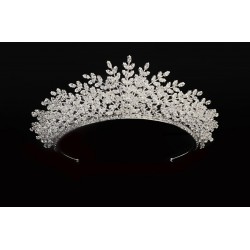 Princess Crown  Made Of Original Zircon Stone 