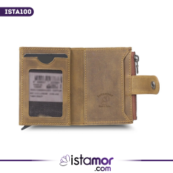 ista 100 leather wallets