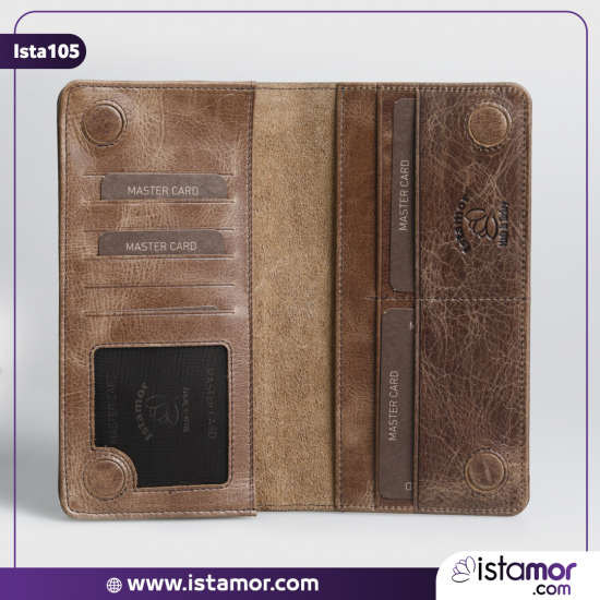 ista 105 leather wallets